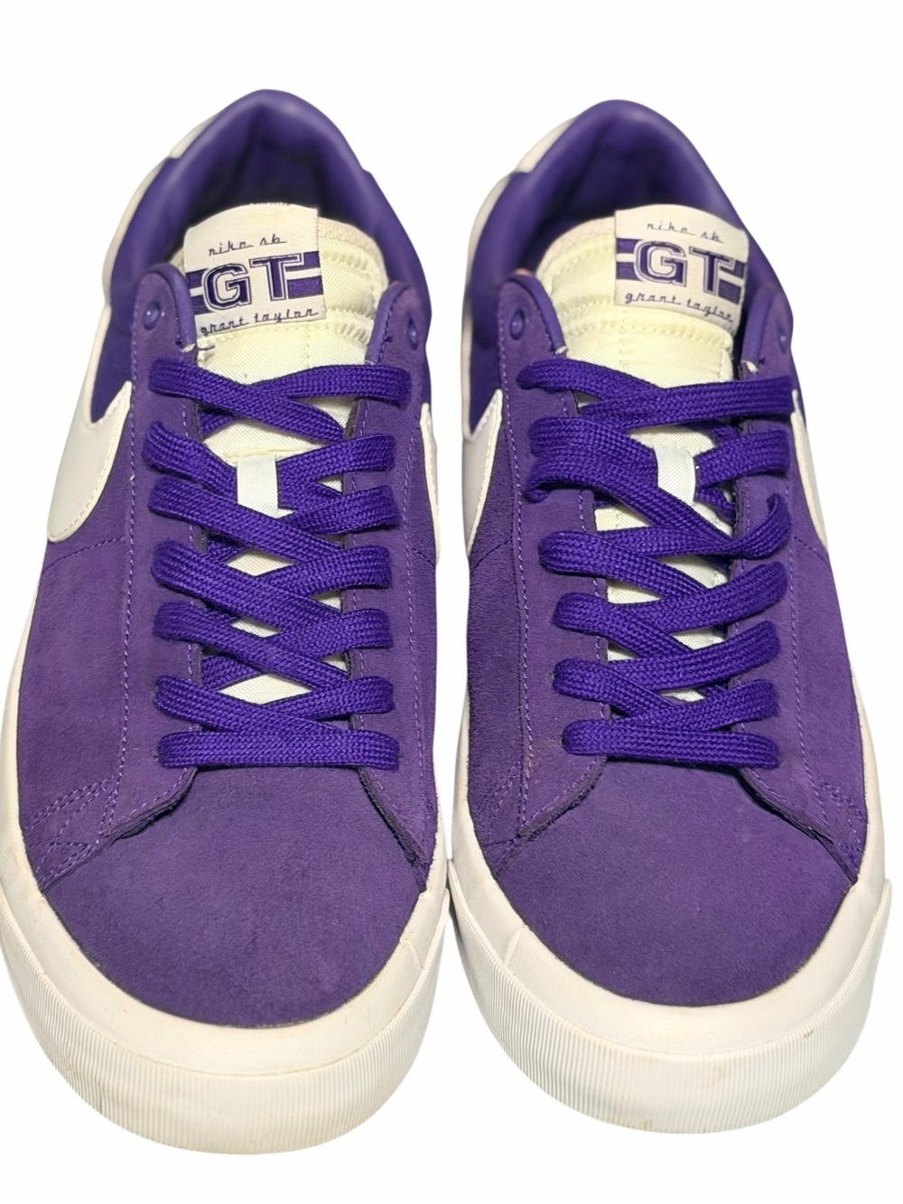Nike SB Zoom Blazer Low Pro GT Grant Taylor Varsity Purple DC7695-500 Size 12